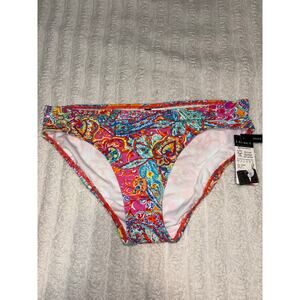 Lauren Ralph Lauren boho print bikini bottoms size 12 nwt